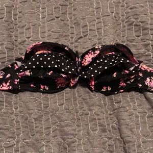 Victoria secret Strapless ruffle bikini top